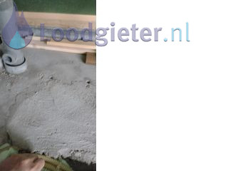 Loodgieter Doorboorde gasleiding Doorboorde gasleiding in de vloer