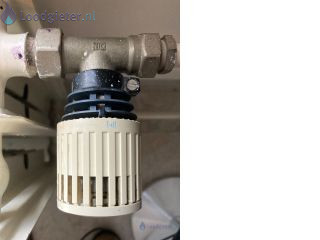 Loodgieter Thermostaat Thermostaat van een radiator vervangen.