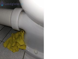 Loodgieter Lekkage afvoer Lekkage manchet wc