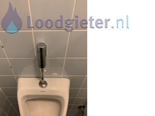 Loodgieter Urinoir Urinoir geeft bijna geen water meer