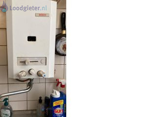 Loodgieter Keukengeiser Geiser slaat af