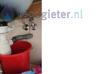 Loodgieter Installatie kraan Vervangen van stopkraan met aftapper
