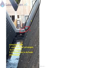 Loodgieter Dakdekker reparatie dakgoot