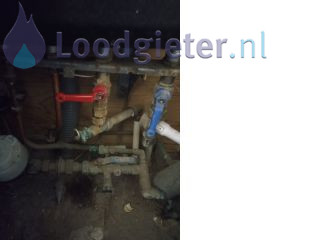 Loodgieter Houten Lekkage vul/aftappunt