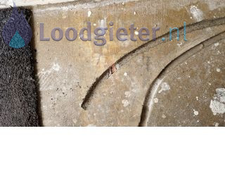 Loodgieter Leiding doorboord Doorboorde waterleiding