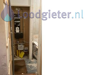 Loodgieter Gasleiding afpersen Gasleiding afdoppen