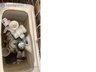 Loodgieter Toilet afvoer vervangen Afvoer mechanische sluit niet