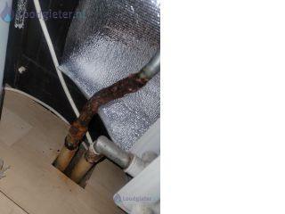 Loodgieter Leiding verroest lekkage cv leiding