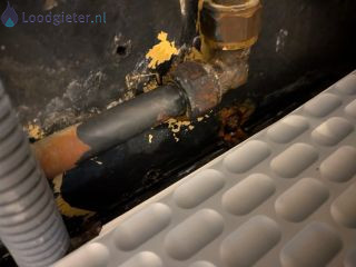 Loodgieter Waterleiding repareren Lekkage waterleiding