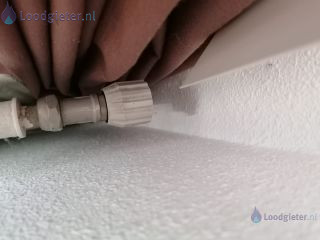 Loodgieter CV Lekkage Lekkage cv aansluiting.