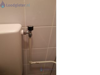 Loodgieter Lekkend hoekstopkraantje Hoekstopkraantje lekt